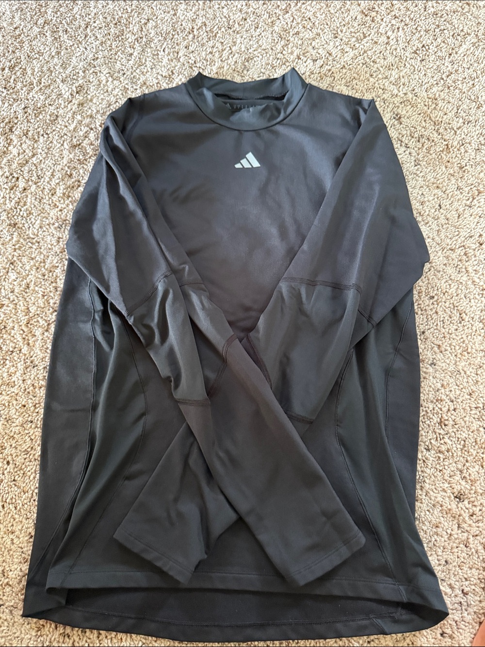 adidas Black Long-Sleeve Cold Gear with White Logo 2 small & 1 medium avail